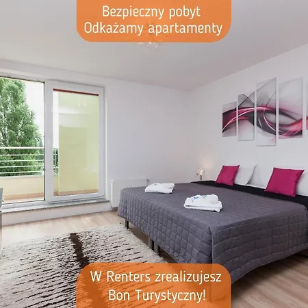 Apartment Riverside Apartment With Balcony By Noclegi Renters *